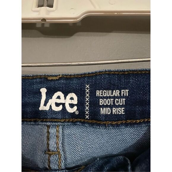 Lee Regular Fit Bootcut Jeans Size 16 - Picture 4 of 4